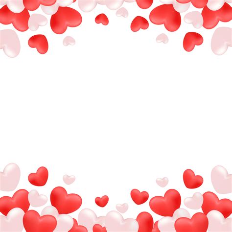 transparent background heart frame png.